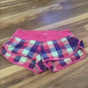 Checkered Lululemon shorts